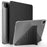 For iPad Pro 11-inch (2022) / (2021)(2020) Tri-fold Stand Leather Protective Tablet Cover Case - Black - 4