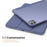 For iPad Pro 11 (2022) / (2021) / (2020) Tri-fold Stand Protective Cover Smart Wake / Sleep TPU Leather Tablet Case - Black - 6