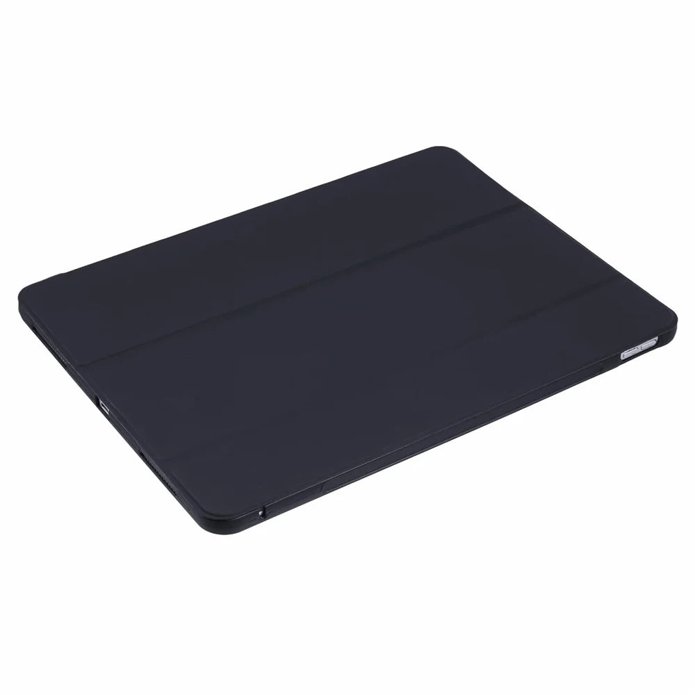 Tri-Fold Stand Smart Wake / Sleep TPU Leather Tablet Cover for iPad Air 13 (2026) / (2025) / (2024) / Pro 12.9 (2022) (2021) (2020) - Black - 5