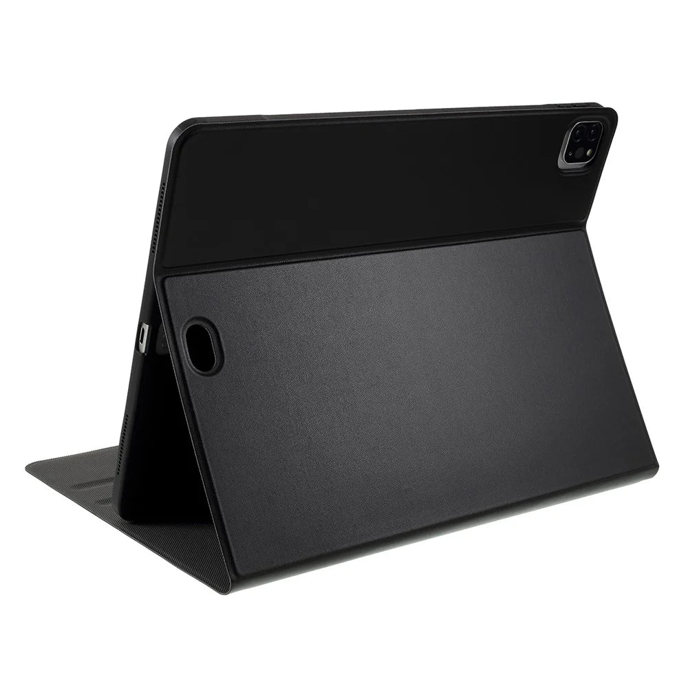 Stand PU Leather Protection Case for iPad Air 13 (2026) / (2025) / (2024) / Pro 12.9 (2022) / (2021) / (2020) / (2018) - Black - 7