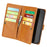 Multiple Card Slots Split Leather Phone Cover Case for iPhone 11 Pro 5.8-inch - Brown - 5
