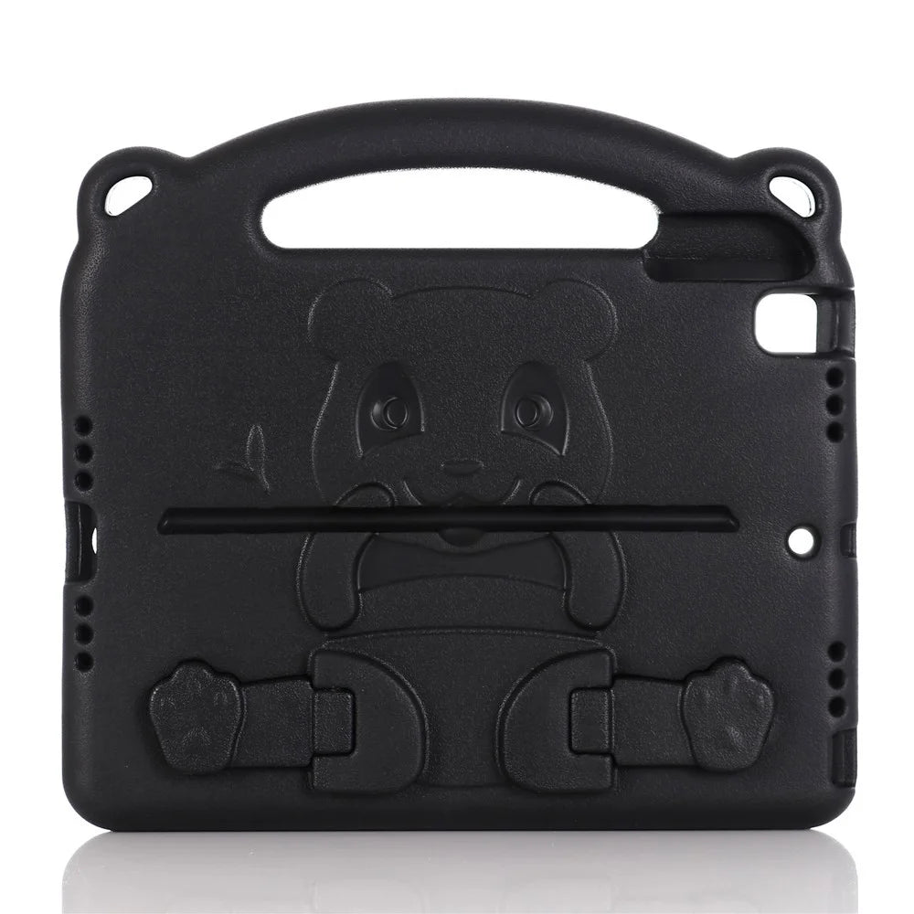 Panda Imprint EVA Shockproof Tablet Cover with Kickstand for iPad 9.7-inch (2018)/(2017)/iPad Air (2013)/iPad Air 2 - Black - 1