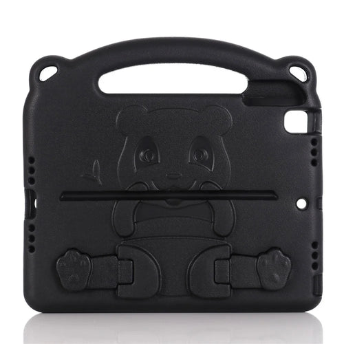 Panda Imprint EVA Shockproof Tablet Cover with Kickstand for iPad 9.7-inch (2018)/(2017)/iPad Air (2013)/iPad Air 2 - Black - 1
