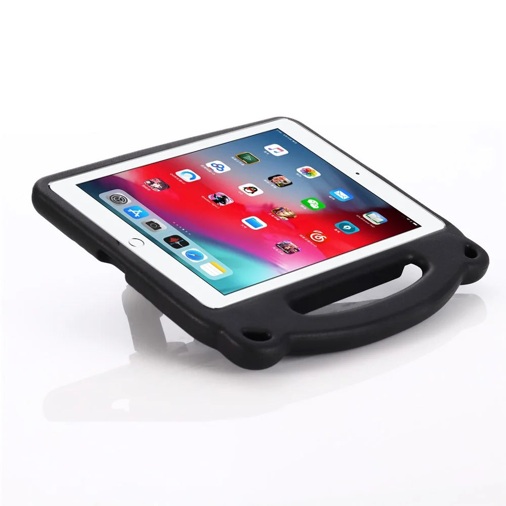 Panda Imprint EVA Shockproof Tablet Cover with Kickstand for iPad 9.7-inch (2018)/(2017)/iPad Air (2013)/iPad Air 2 - Black - 5