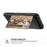 Leather Coated TPU Case with Wallet Kickstand Built-in Magnetic Sheet for iPhone 11 Pro Max 6.5 inch - Black - 7