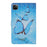 For iPad Pro 11-inch (2022) / (2021) / (2020) Light Spot Decor Pattern Printing Leather Tablet Case - Blue Butterflies - 2
