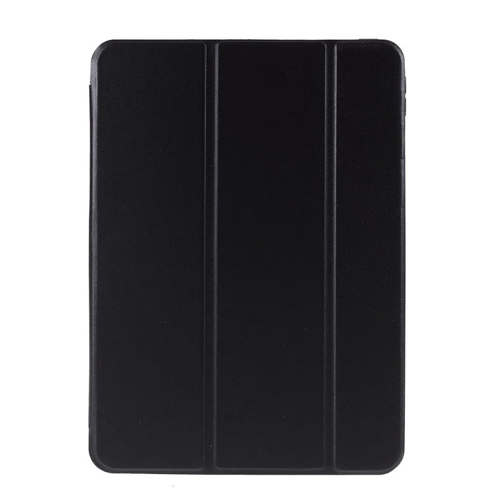 For iPad Pro 11-inch (2022) / (2021) / (2020) Tri-fold Leather Stand Case - Black - 5