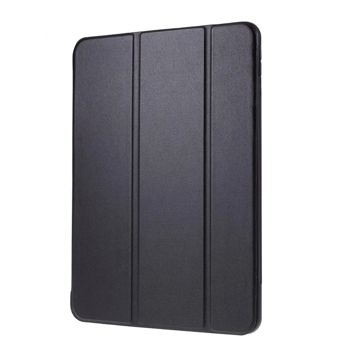 For iPad Pro 11-inch (2022) / (2021) / (2020) Tri-fold Leather Stand Case - Black - 6