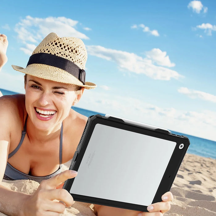 IP68 Waterproof Drop-proof Dust-proof Tablet Cover Swimming Rafting Protective Case for iPad 10.2 (2021) / (2020) / (2019) - 3
