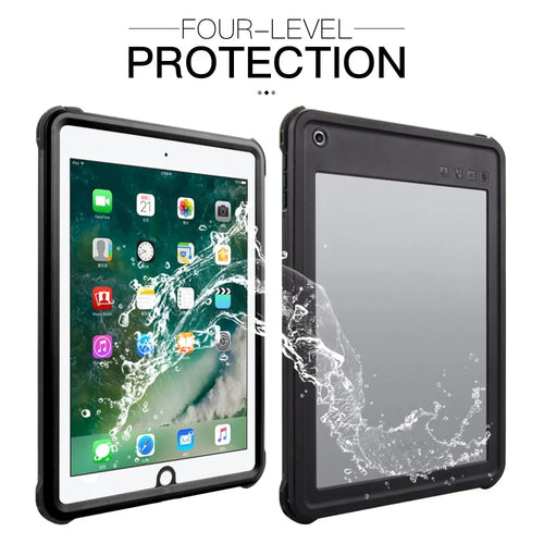 IP68 Waterproof Drop-proof Dust-proof Tablet Cover for iPad Air (2013) / iPad 9.7-inch (2018) A1893 A1954 / (2017) A1822 - 1
