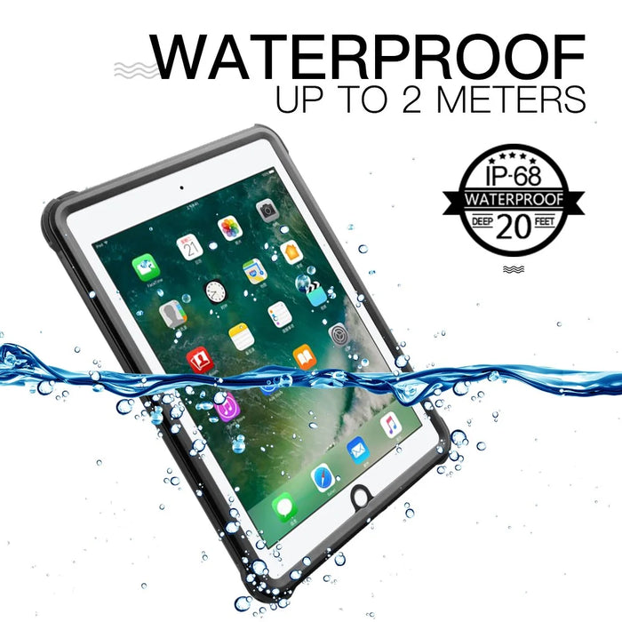 IP68 Waterproof Drop-proof Dust-proof Tablet Cover for iPad Air (2013) / iPad 9.7-inch (2018) A1893 A1954 / (2017) A1822 - 2