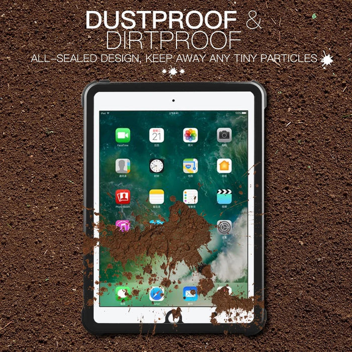 IP68 Waterproof Drop-proof Dust-proof Tablet Cover for iPad Air (2013) / iPad 9.7-inch (2018) A1893 A1954 / (2017) A1822 - 5