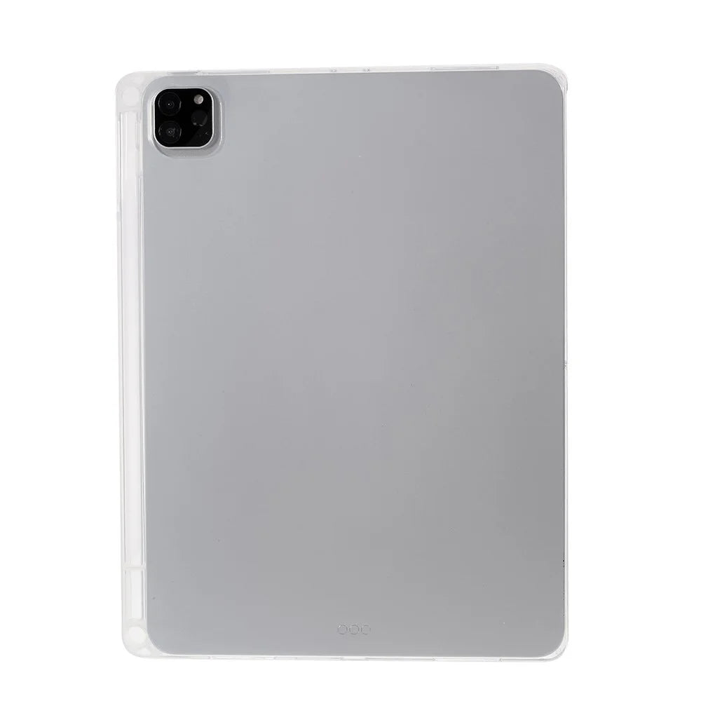 For iPad Pro 11-inch (2022) / (2021) / (2020) / (2020) Crystal Clear TPU Case with Pen Slot - 1