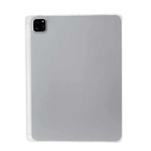 For iPad Pro 11-inch (2022) / (2021) / (2020) / (2020) Crystal Clear TPU Case with Pen Slot - 1