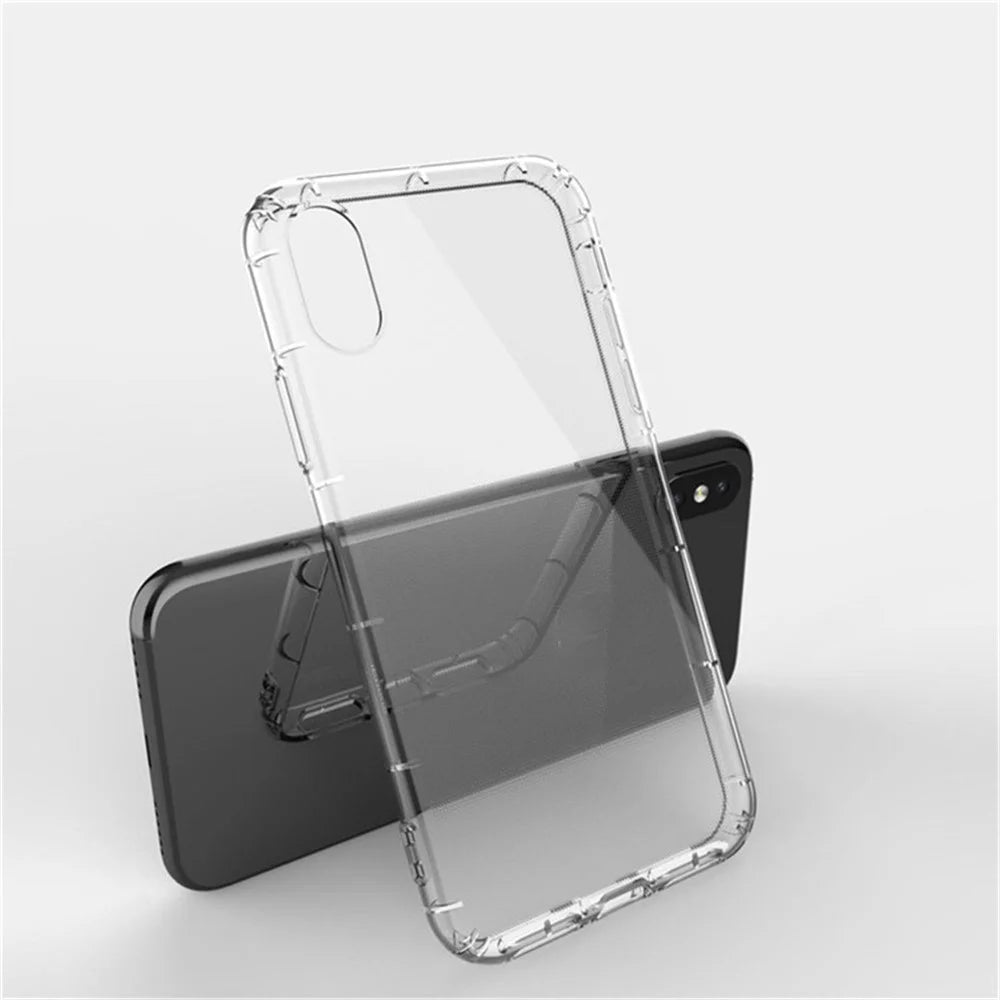 Crystal Clear TPU Phone Case for iPhone XS 5.8 inch - 1