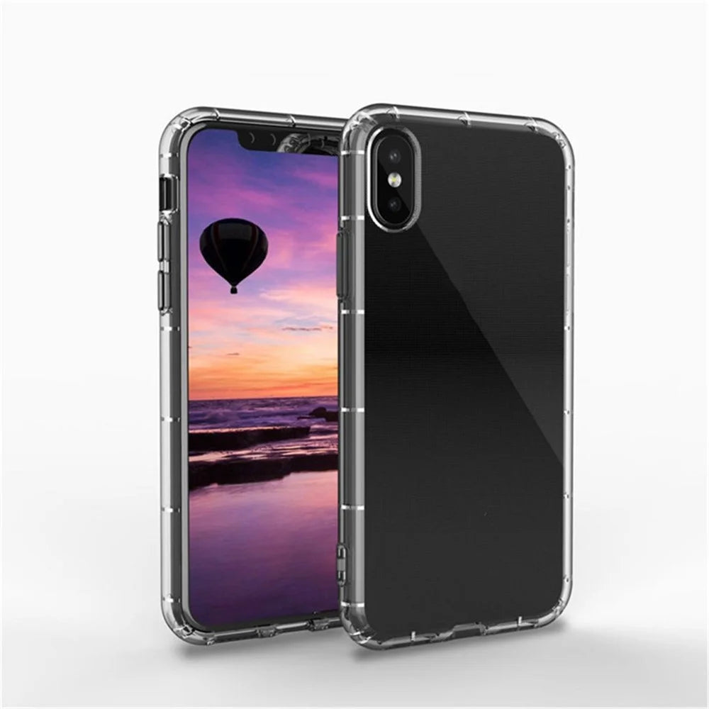 Crystal Clear TPU Phone Case for iPhone XS 5.8 inch - 3