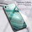 Marble Texture Glass Back + TPU Hybrid Case for iPhone SE (2020)/SE (2022)/8/7 - Style B - 2