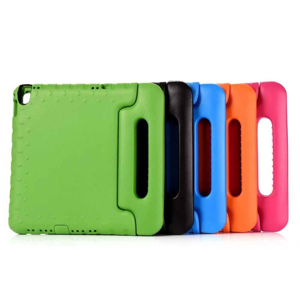 Good Hardness Drop-Resistant Shockproof Kids EVA Case for iPad Pro 9.7 inch with Handle Stand - Black - 3