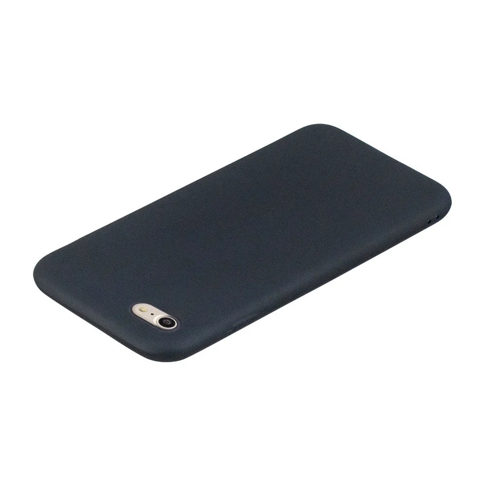 Soft TPU Mobile Phone Case for iPhone 7 / 8 / SE (2020) / SE (2022) 4.7 inch - Black - 5