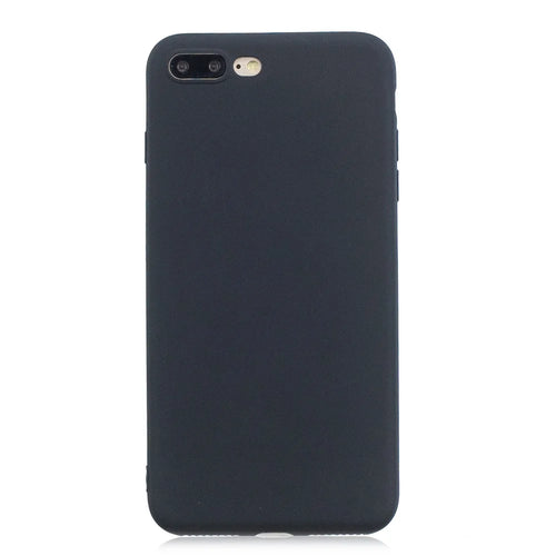 Soft TPU Mobile Phone Protective Case for iPhone 7 Plus/8 Plus 5.5 inch - Black - 1