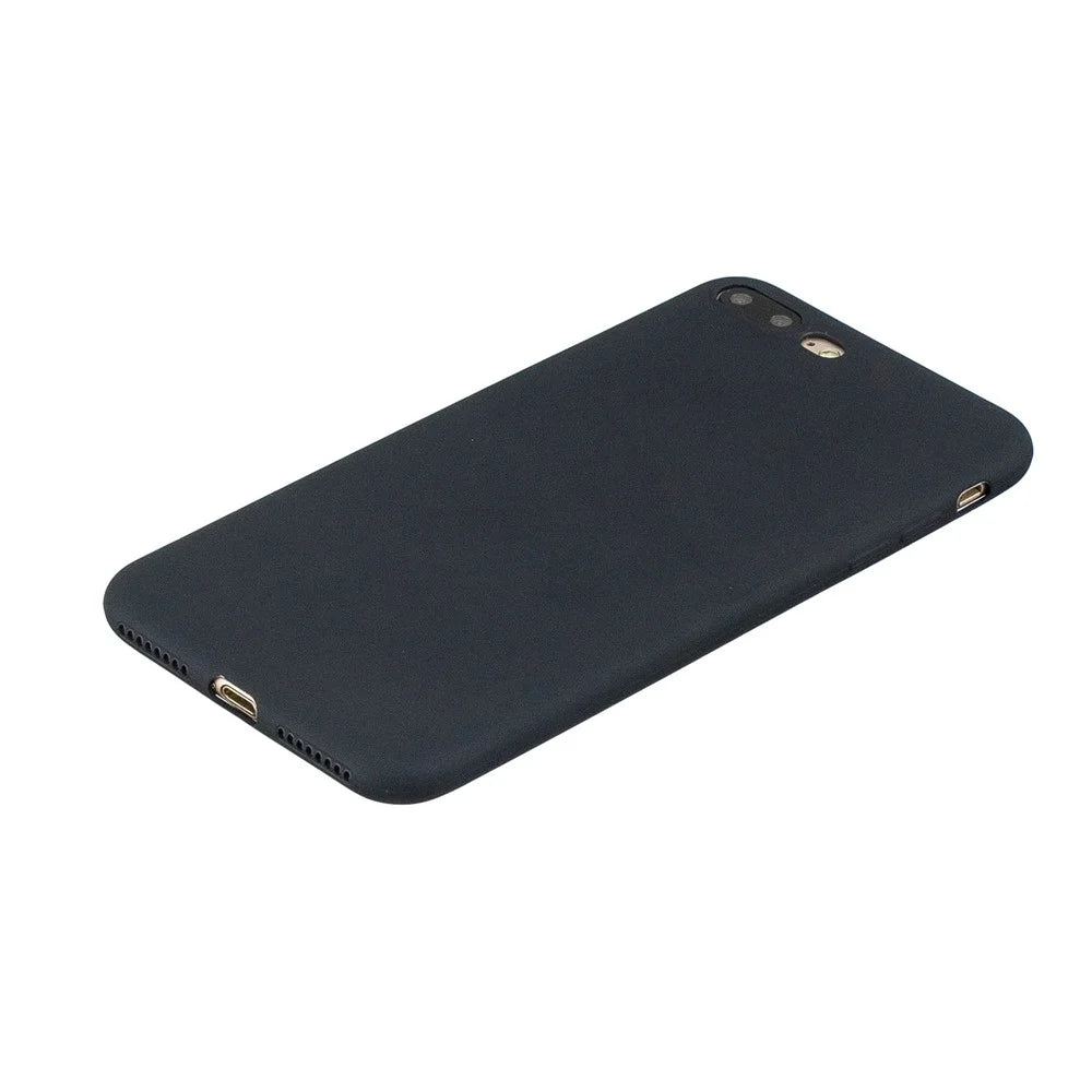 Soft TPU Mobile Phone Protective Case for iPhone 7 Plus/8 Plus 5.5 inch - Black - 3