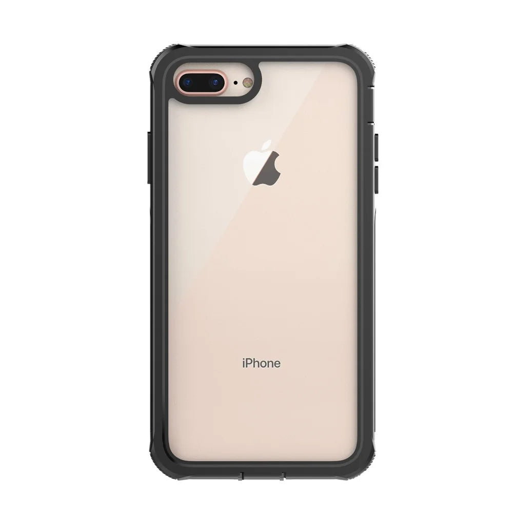 All-wrapped Anti-drop PC Cell Phone Case Built-in PET Screen Film for iPhone 8 Plus/7 Plus/6s Plus/6 Plus - 4