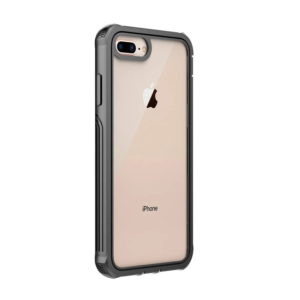 All-wrapped Anti-drop PC Cell Phone Case Built-in PET Screen Film for iPhone 8 Plus/7 Plus/6s Plus/6 Plus - 7
