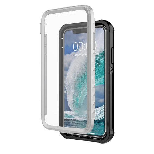 Anti-drop Full-body Protection Hard PC Cover Built-in PET Screen Film for iPhone 11 6.1 inch - 1