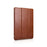 ICARER for iPad Air 11 (2026) / (2025) / (2024) / Pro 11-inch (2022) / (2021) / (2020) / (2018) Retro Tri-Fold Genuine Leather Smart Case Cover - Brown - 2