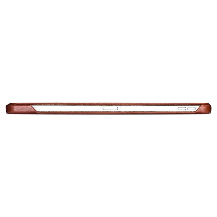ICARER for iPad Air 11 (2026) / (2025) / (2024) / Pro 11-inch (2022) / (2021) / (2020) / (2018) Retro Tri-Fold Genuine Leather Smart Case Cover - Brown - 6