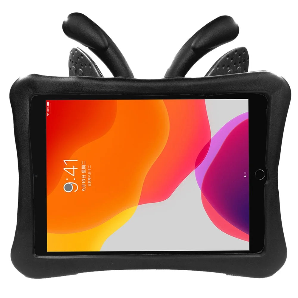 Butterfly Style Shockproof Kickstand EVA Table Case for iPad 10.2 (2021)/(2020)/(2019)/Pro 10.5-inch (2017)/Air 10.5 inch (2019) - Black - 6