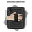 For iPad Pro 11-inch (2022) / (2021) / (2020) 360-degree Swivel Handy Strap Kickstand PC Silicone Tablet Shell with Shoulder Strap - All Black - 7