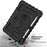 PC + TPU Hybrid Case with 360 Degree Swivel Kickstand Hand Strap and Shoulder Strap for iPad 10.2 (2021)/(2020)/(2019) - Black - 5