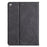 Geometric Pattern Stand Leather Smart Case for iPad Air 2/Air (2013)/iPad 9.7-inch (2018)/(2017)/Pro 9.7 inch (2016) - Black - 3