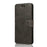 PU Leather + TPU Wallet Stand Phone Cover for iPhone SE (2020)/SE (2022)/8/7 - Black - 3