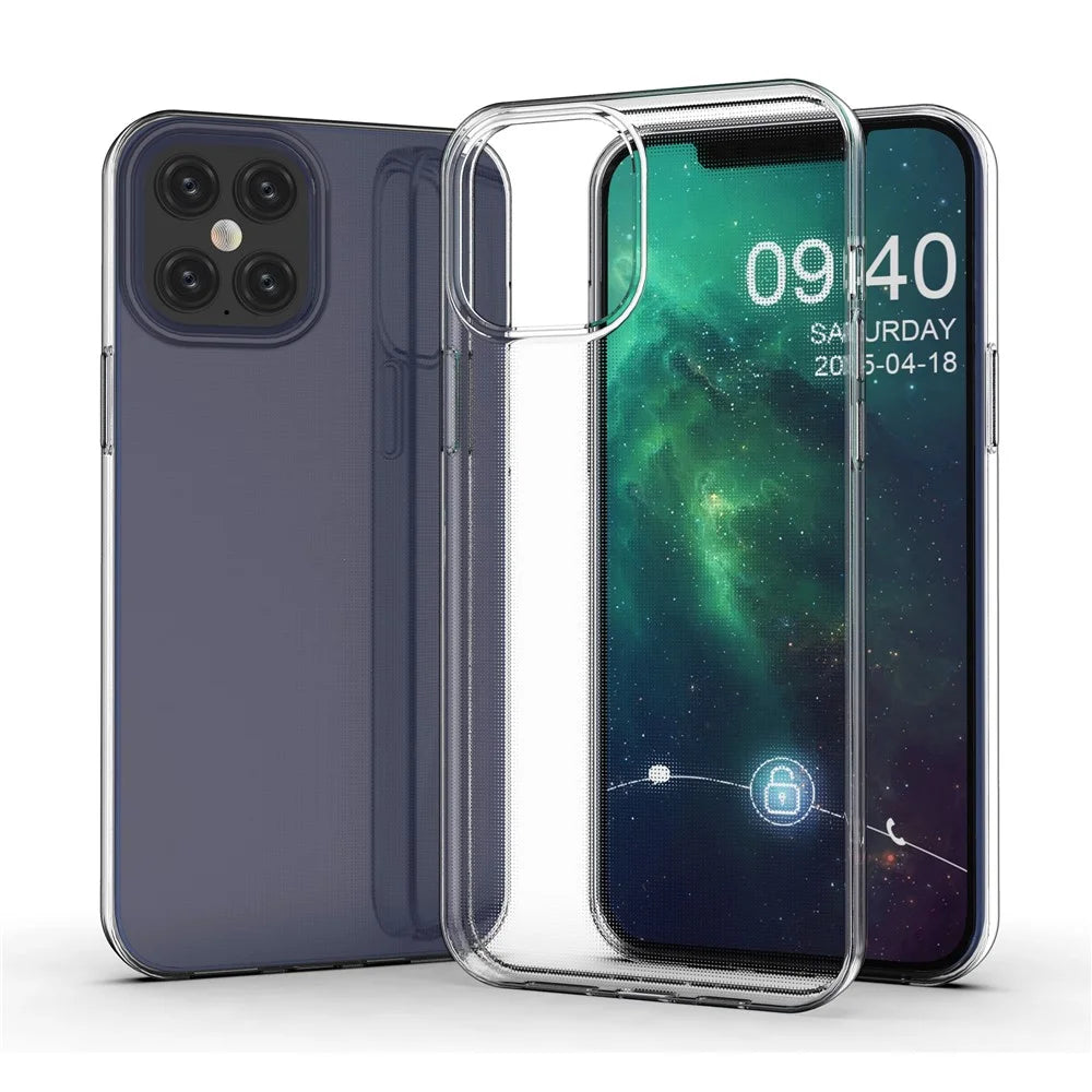 Ultra Thin Clear TPU Phone Cover for Apple iPhone 12 Pro Max 6.7 inch - 3