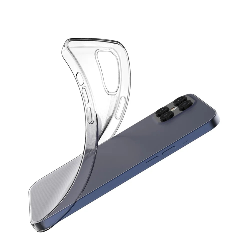 Ultra Thin Clear TPU Phone Cover for Apple iPhone 12 Pro Max 6.7 inch - 4