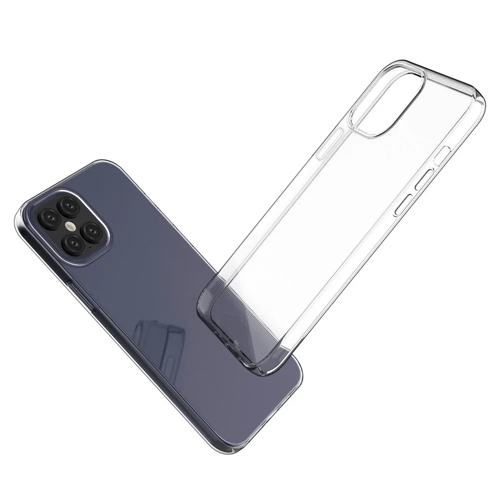 Ultra Thin Clear TPU Phone Cover for Apple iPhone 12 Pro Max 6.7 inch - 6