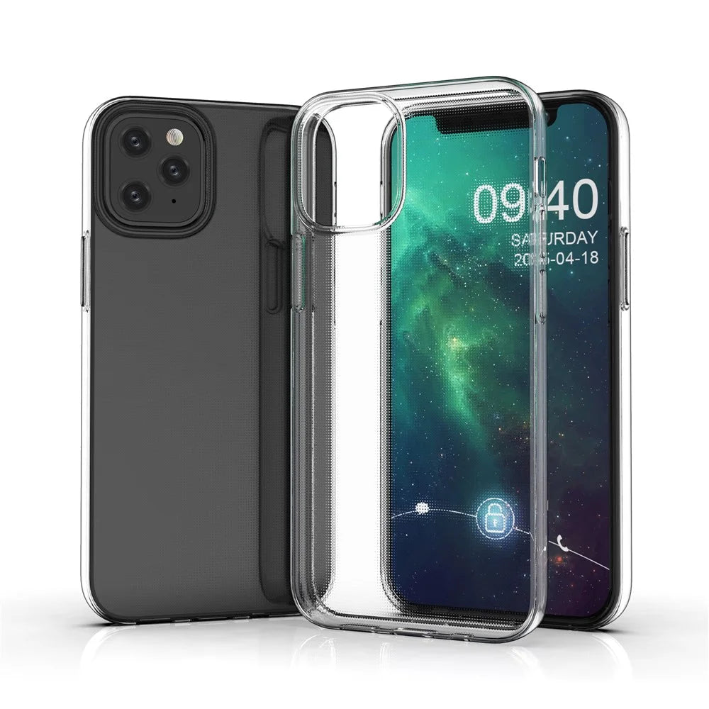 HD Clear Soft Phone Case for Apple iPhone 12 mini 5.4 inch - 3