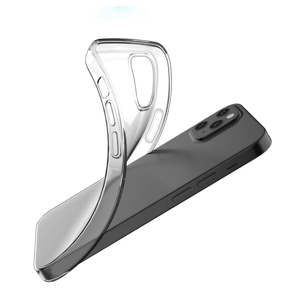 HD Clear Soft Phone Case for Apple iPhone 12 mini 5.4 inch - 4
