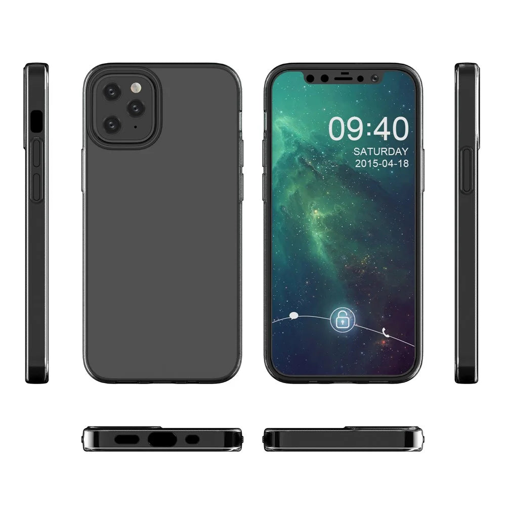 HD Clear Soft Phone Case for Apple iPhone 12 mini 5.4 inch - 7