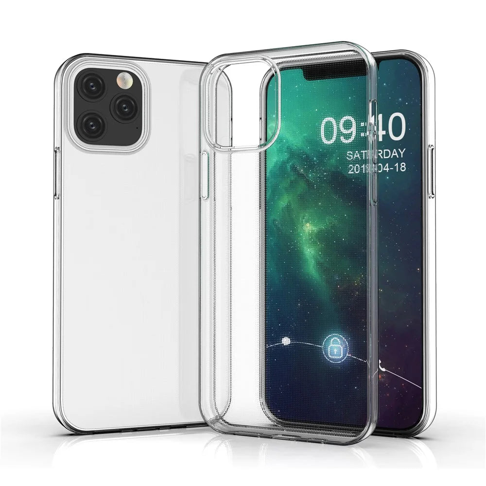 HD Clear Soft Phone Case Cover for Apple iPhone 12 - 3