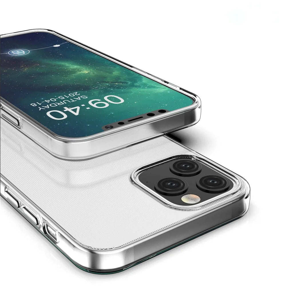 HD Clear Soft Phone Case Cover for Apple iPhone 12 - 5