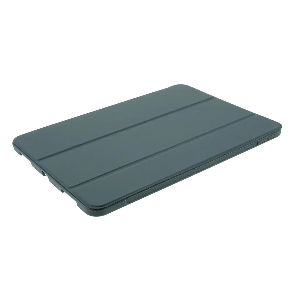 For iPad Pro 11-inch (2022) / (2021) / (2020) / (2018) Tri-fold PU Leather + TPU Tablet Phone Shell - Dark Green - 4