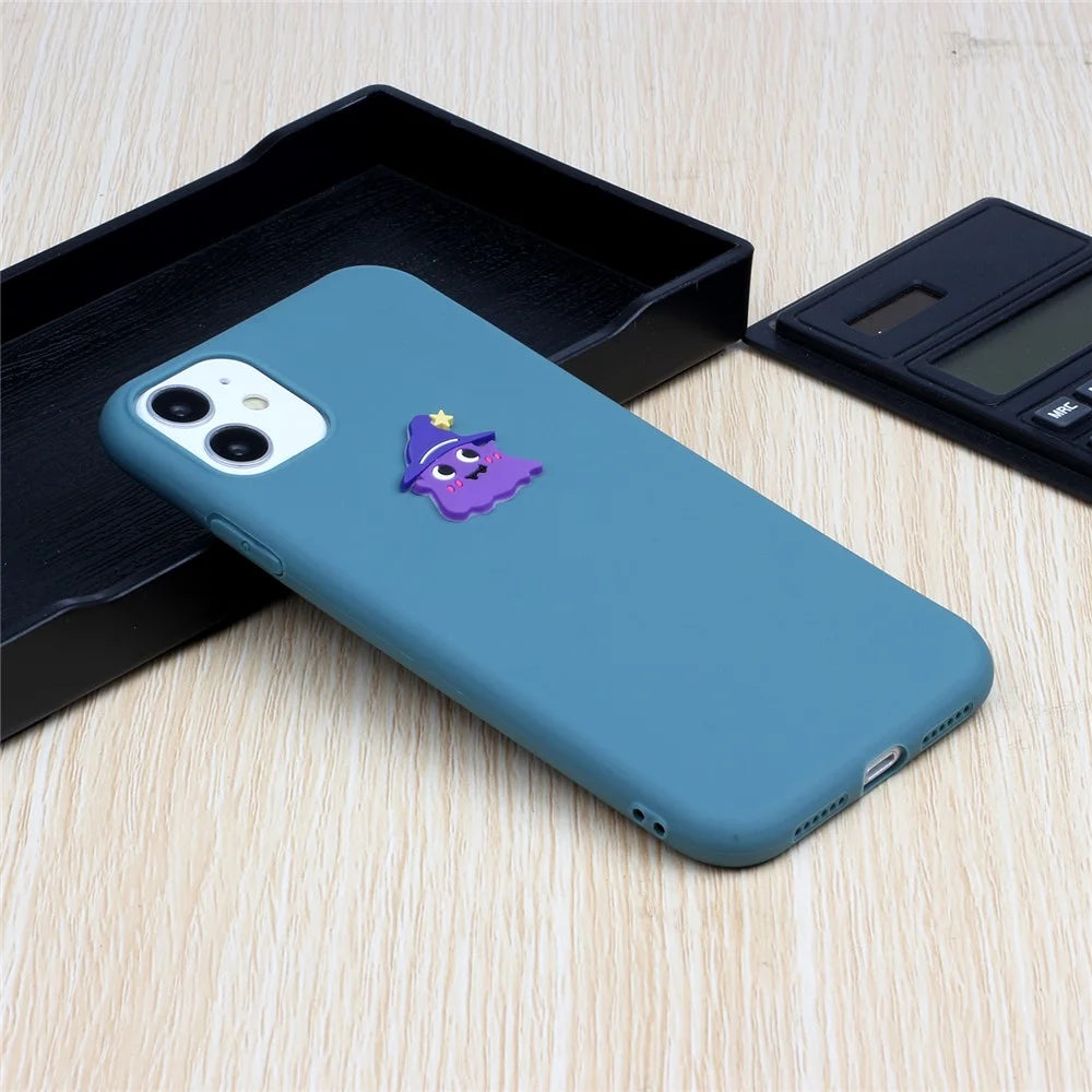 Animal Logo Decor TPU Phone Case Shell for Apple iPhone 11 6.1 inch - Wizard - 5