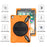 360° Swivel Kickstand PC + Silicone Combo Tablet Case with Handy Strap for iPad 9.7-inch (2018) - Orange - 7
