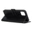 For iPhone 12 / 12 Pro 6.1 inch Crazy Horse Texture Vintage Leather Wallet Case Magnetic Shockproof Protective Cover with Stand Function - Black - 4