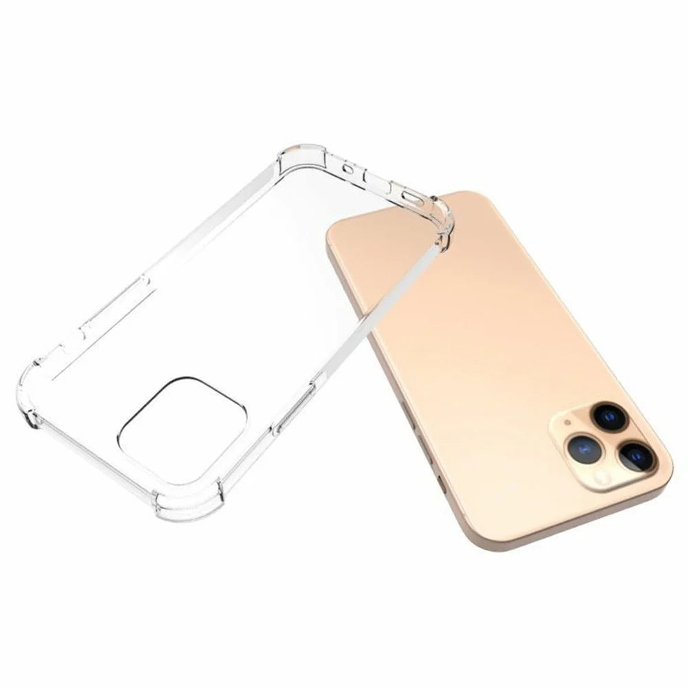Shockproof Anti-slip Transparent TPU Phone Case for Apple iPhone 12 mini - 2