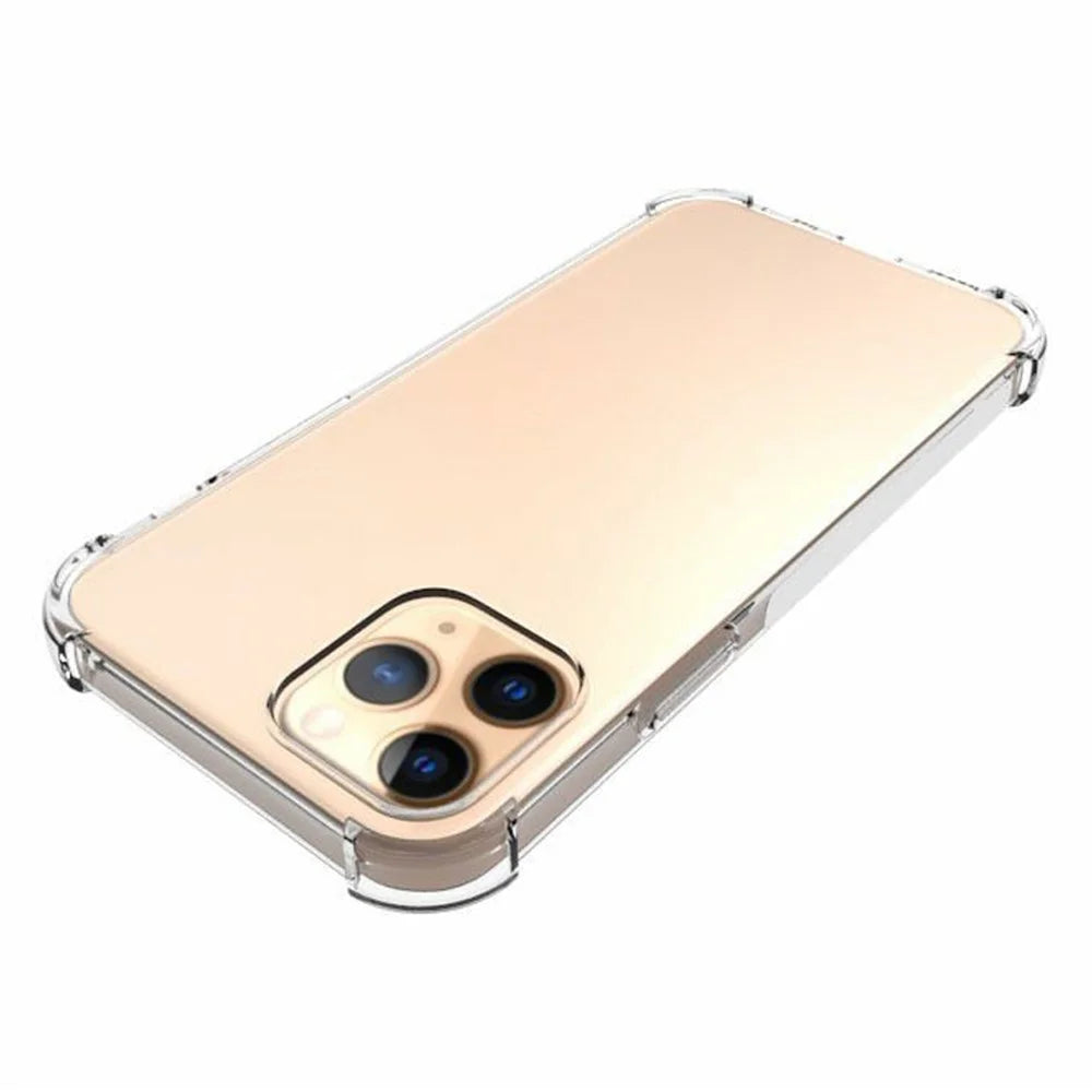 Shockproof Anti-slip Transparent TPU Phone Case for Apple iPhone 12 mini - 5