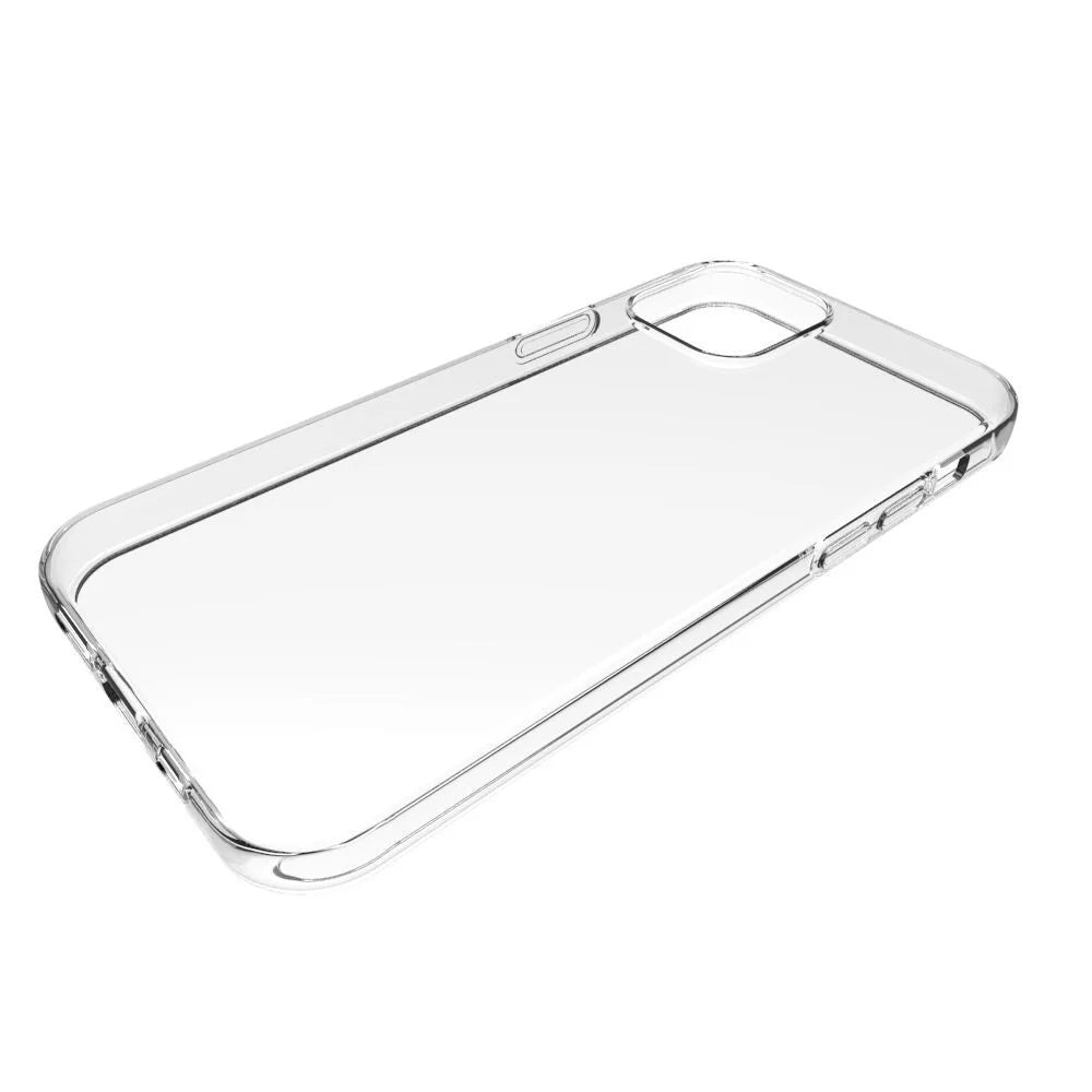 Anti-fingerprint Clear TPU Mobile Phone Shell for iPhone 12 Pro Max 6.7 inch - 3